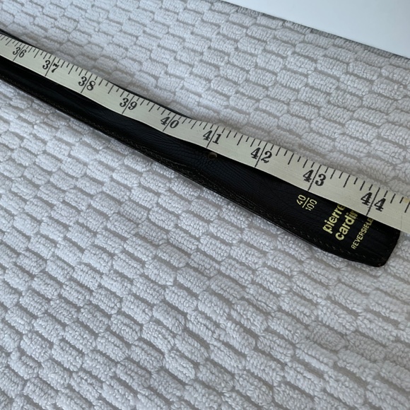 Pierre Cardin Reversible Belt Size 40 Unisex Brown/Black - Picture 15 of 15